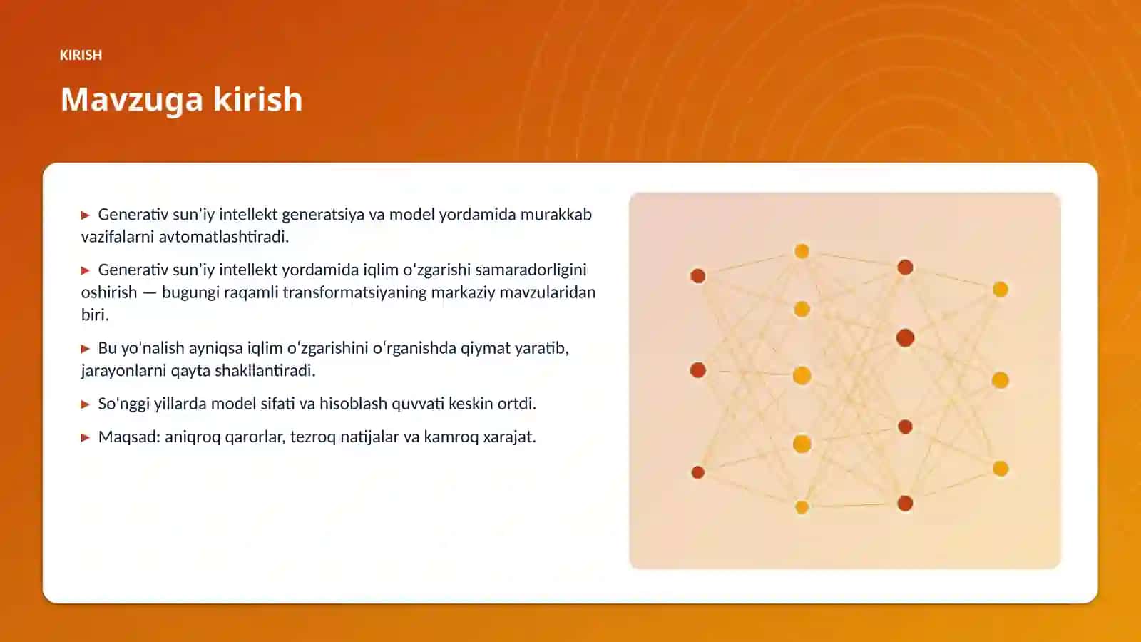 Generativ sunʼiy intellekt yordamida iqlim oʻzgarishi samaradorligini oshirish 3