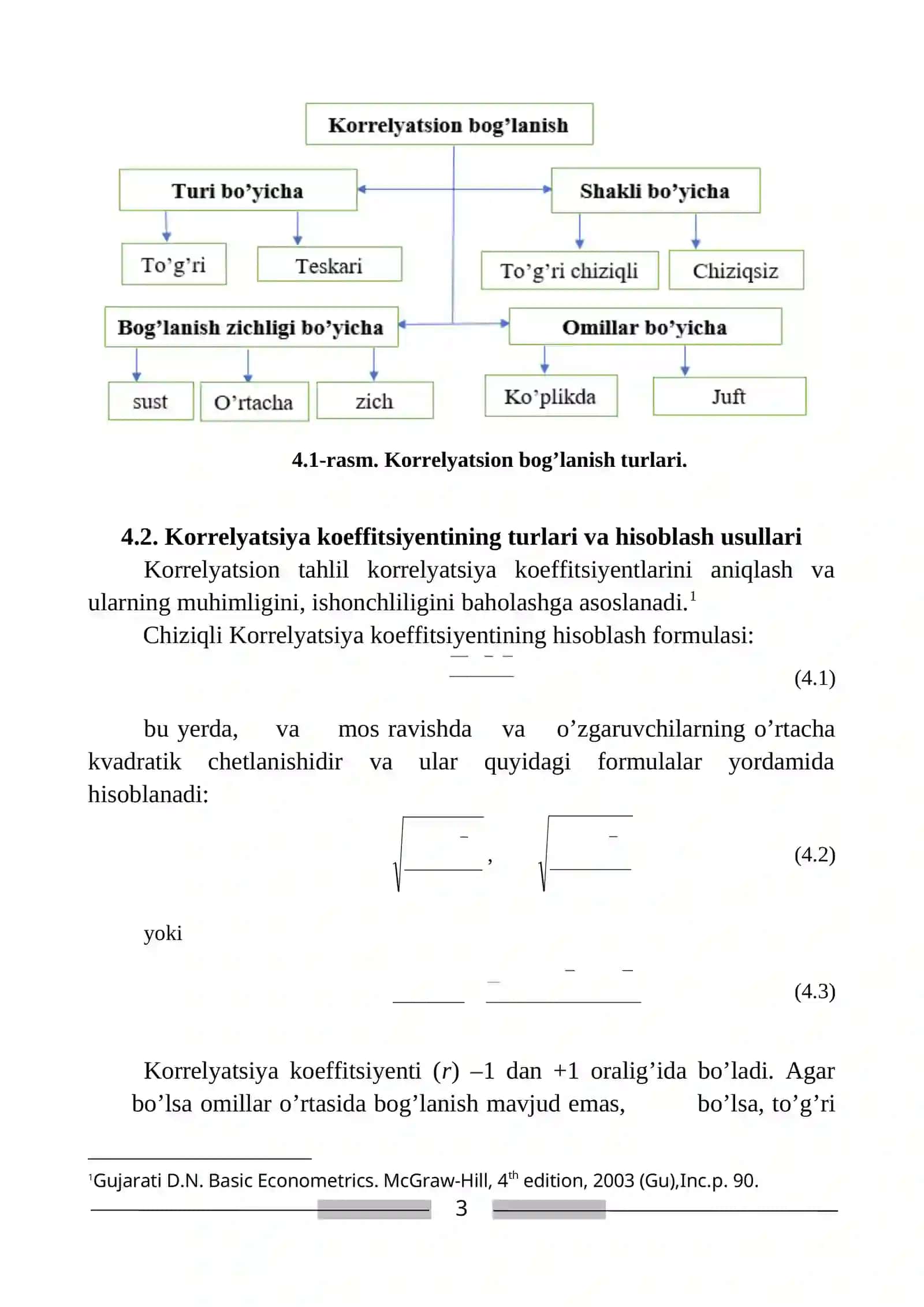 JUFT KORRELYATSION-REGRESSION TAHLIL 3