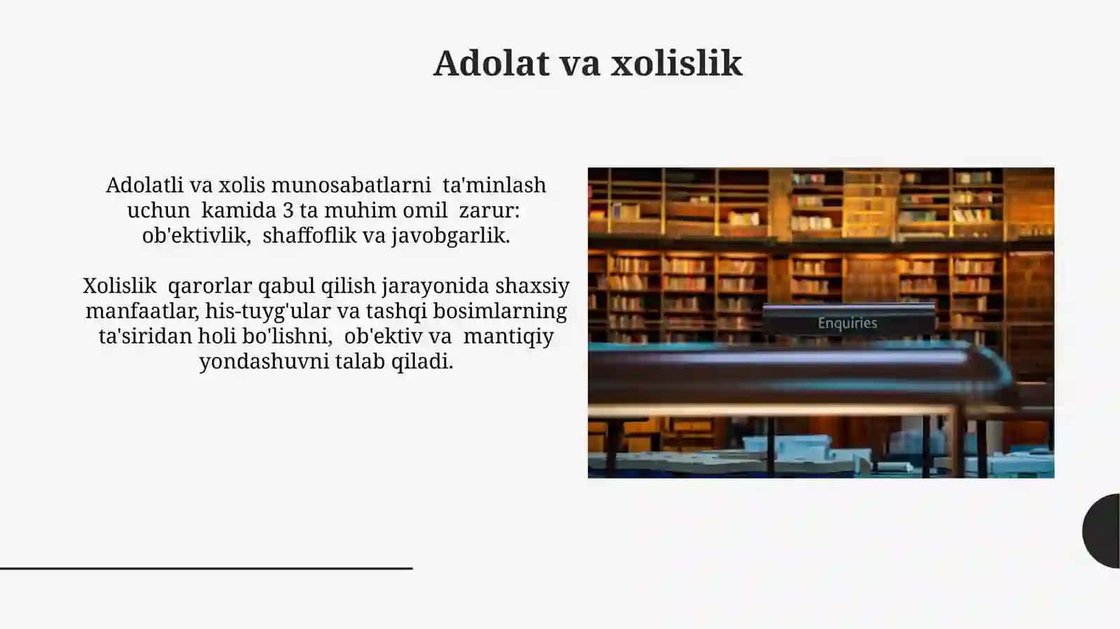 Kasbiy etika asoslari: tamoyillari va amaliy qo'llanilishi 3