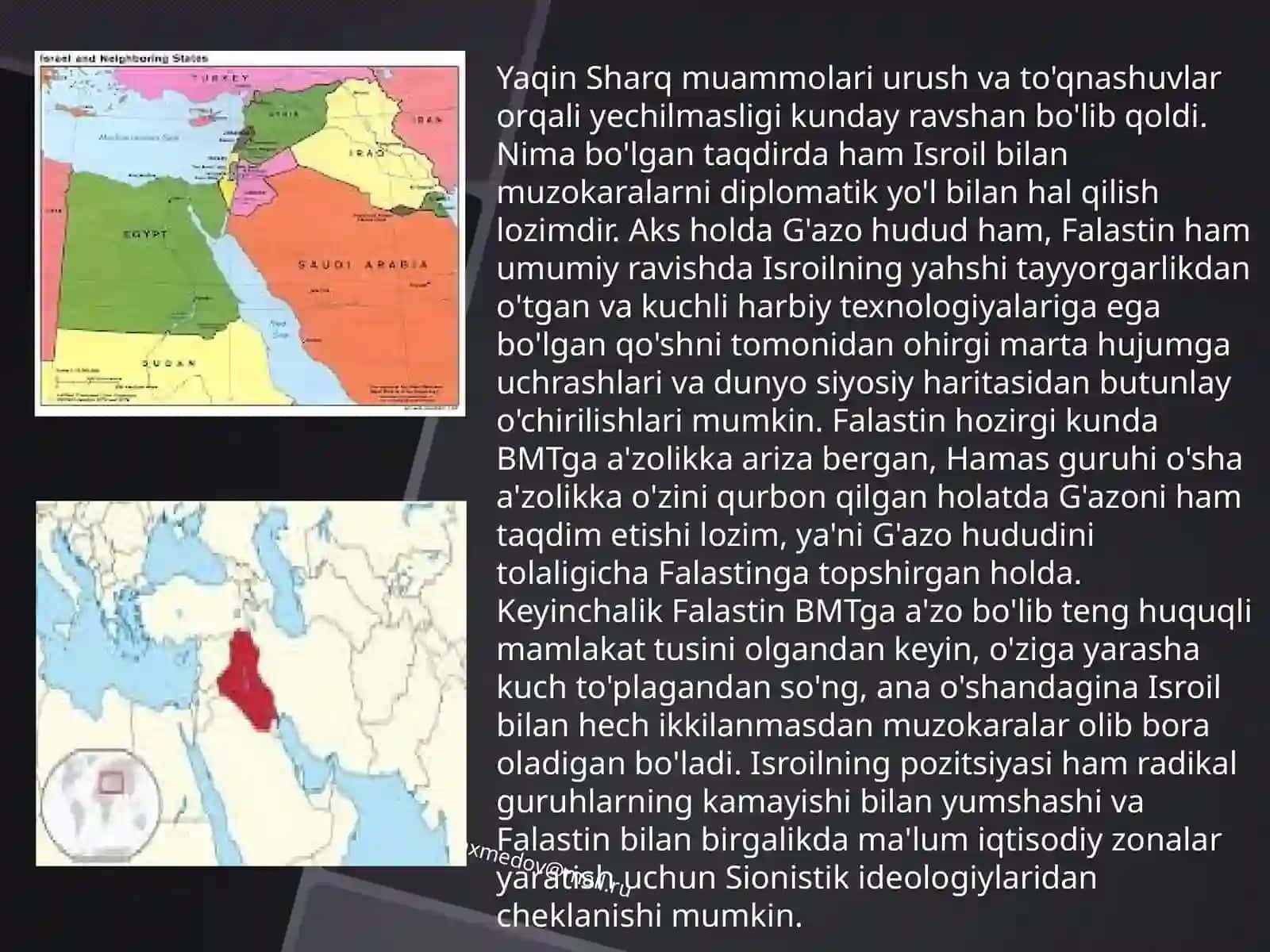 Yaqinsharq mojarosi va uning yo'llari 3