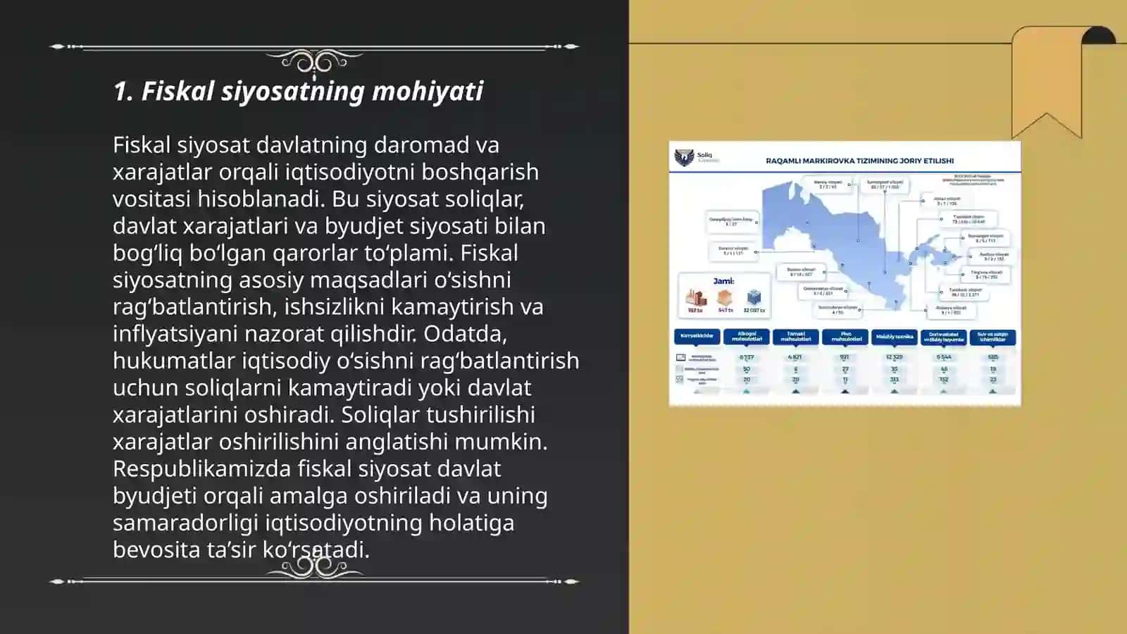 Fiskal siyosatdagi soliq qarz va xarajatlarning budjet balansi 3