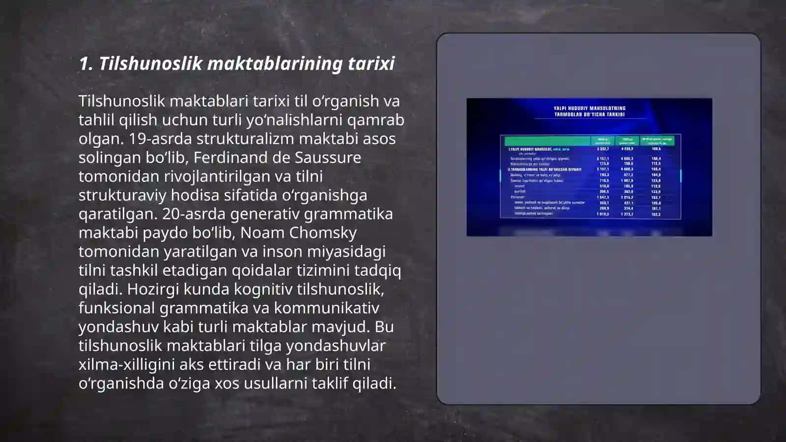 Tilshunoslik maktablari va ularning amaliy asosi 3