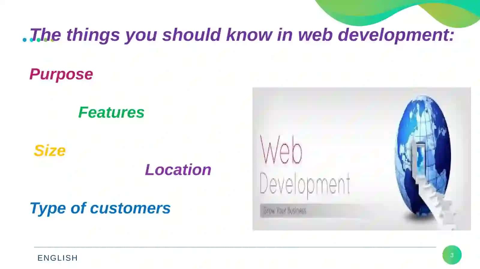 Website development 3
