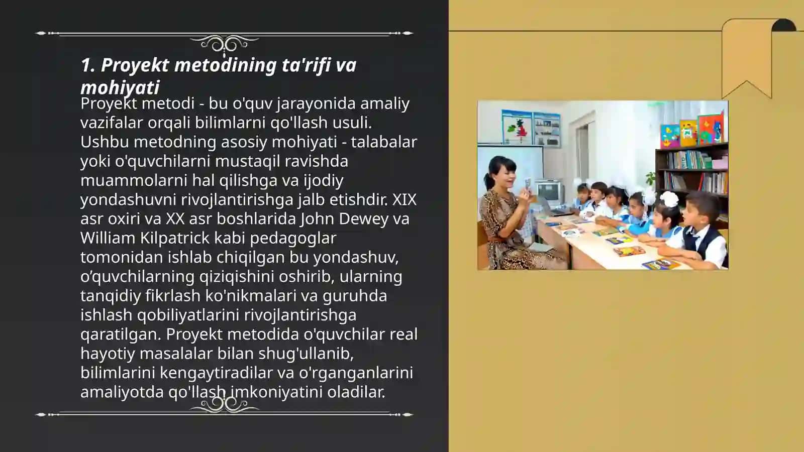 Inson ruhiy holatini o'rganishda proyekt metodining o'rni 3