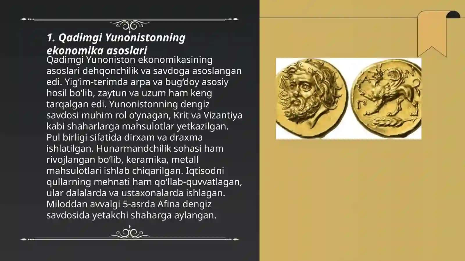 Qadimgi yunonistonning pul tizimi 3