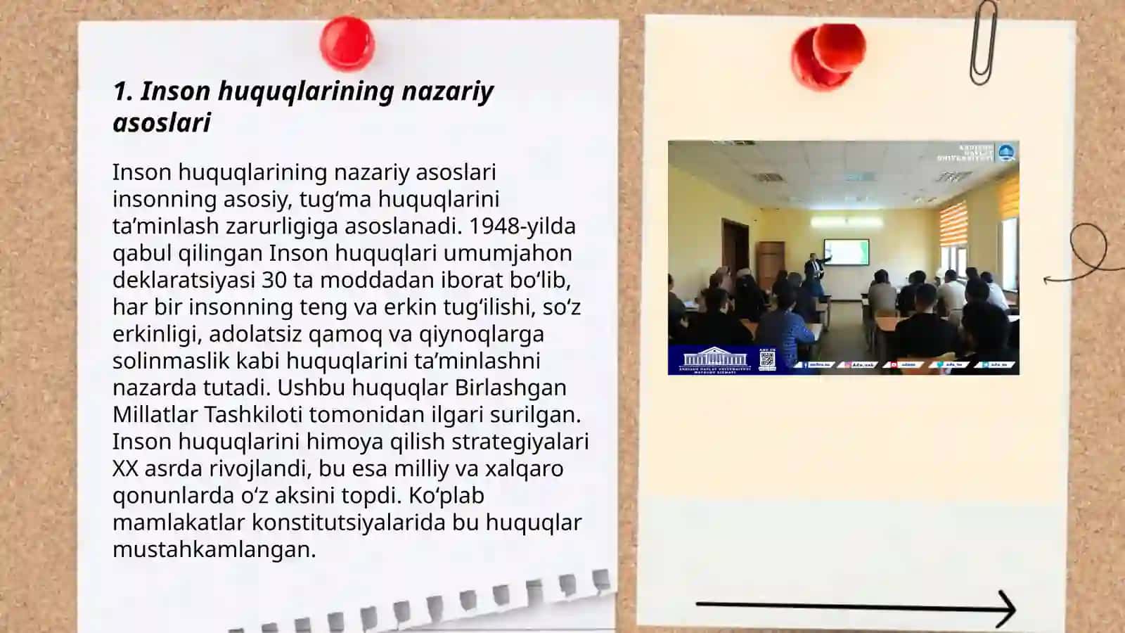 Inson huquqlari va erkinliklarining yaratilishi 3
