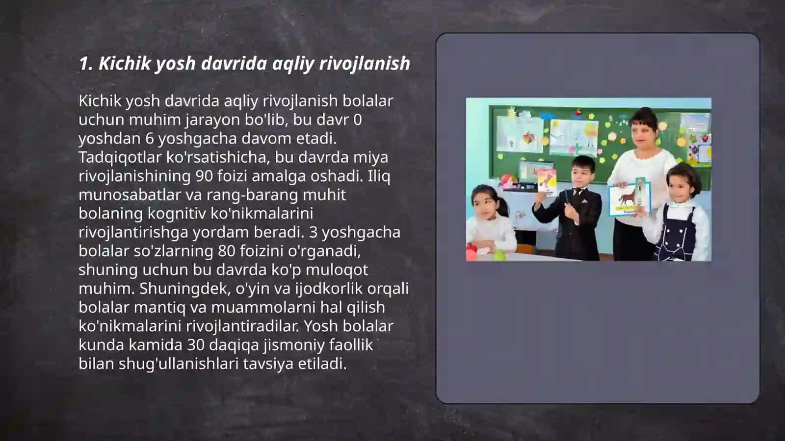 Maktabgacha yosh davrida psixik rivojlanish xususiyatlari 3