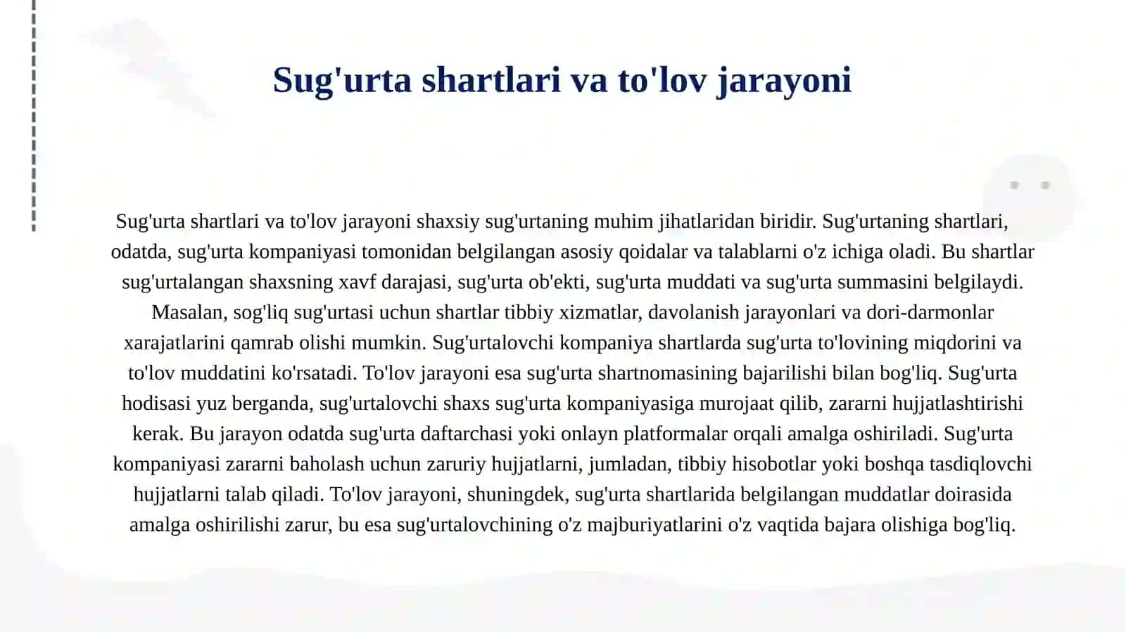 Shaxsiy sug‘urta haqida 3