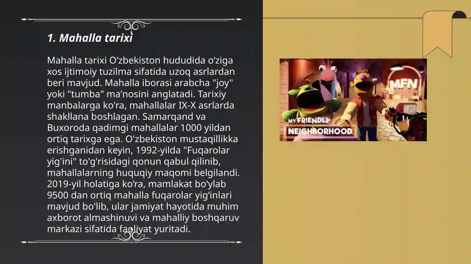 Mahalla Tarixi 3