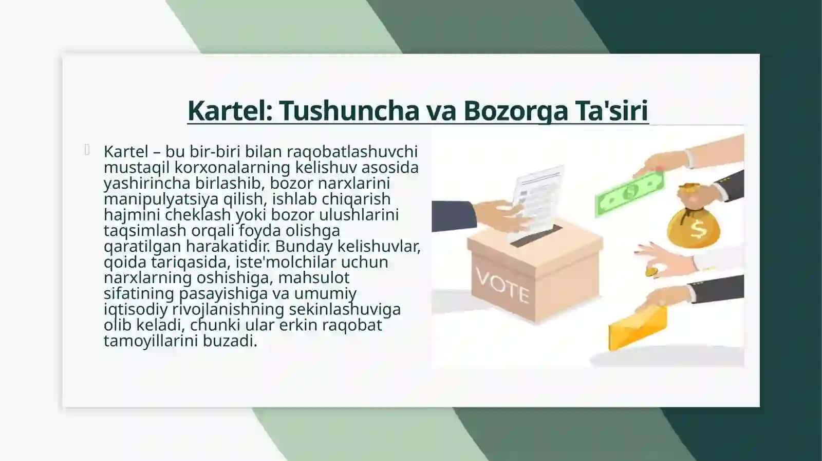 Kartel ishtirokchilariga nisbatan javobgarlik choralarining samaradorligi 3