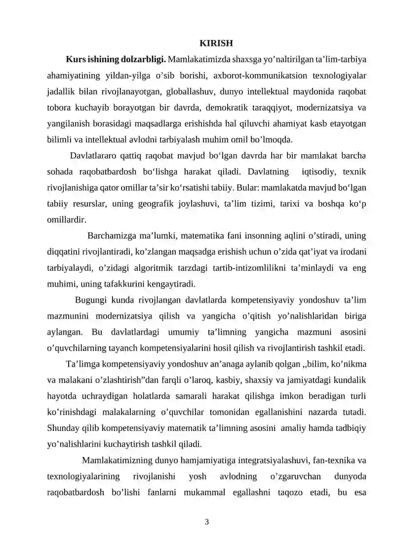 BOSHLANG’ICH SINFLARDA GEOMETRIK MATERIALLARNI O’RGATISH VA O‘RGANISH METODIKASI 3
