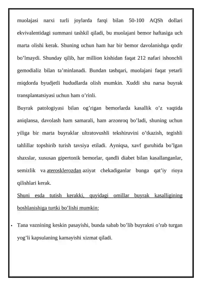 BUYRAK KASALLIKLARI 3