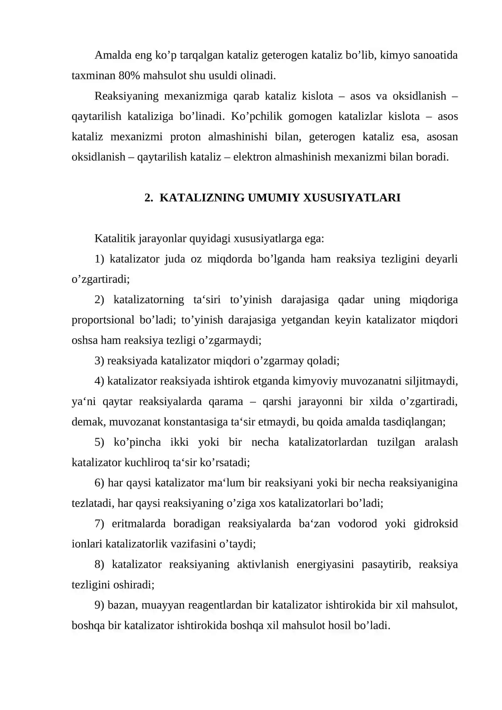 Kataliz. Gomogen kataliz 3