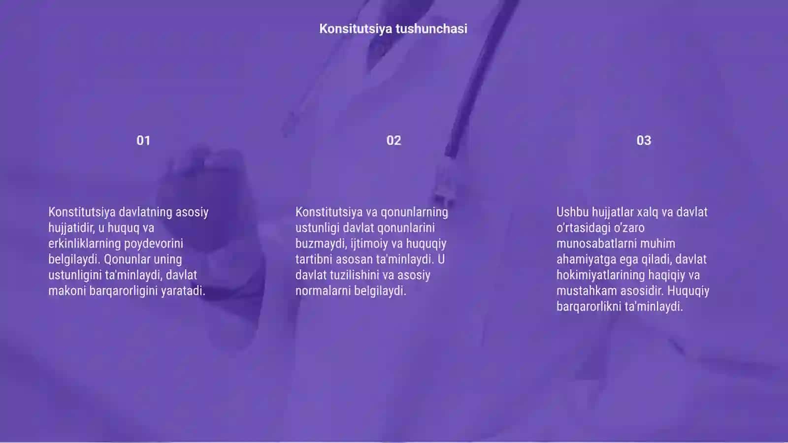 Konstitutsiya va qonunning ustunligi 3