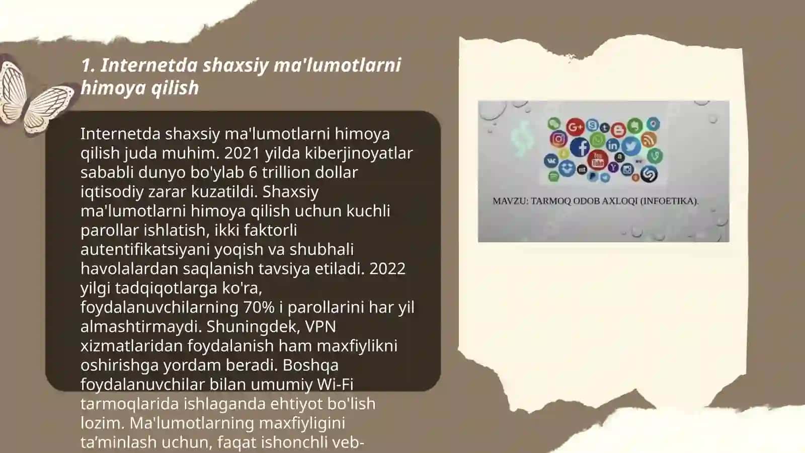 Internetda shaxsiy ma'lumotlarni himoya qilish 3