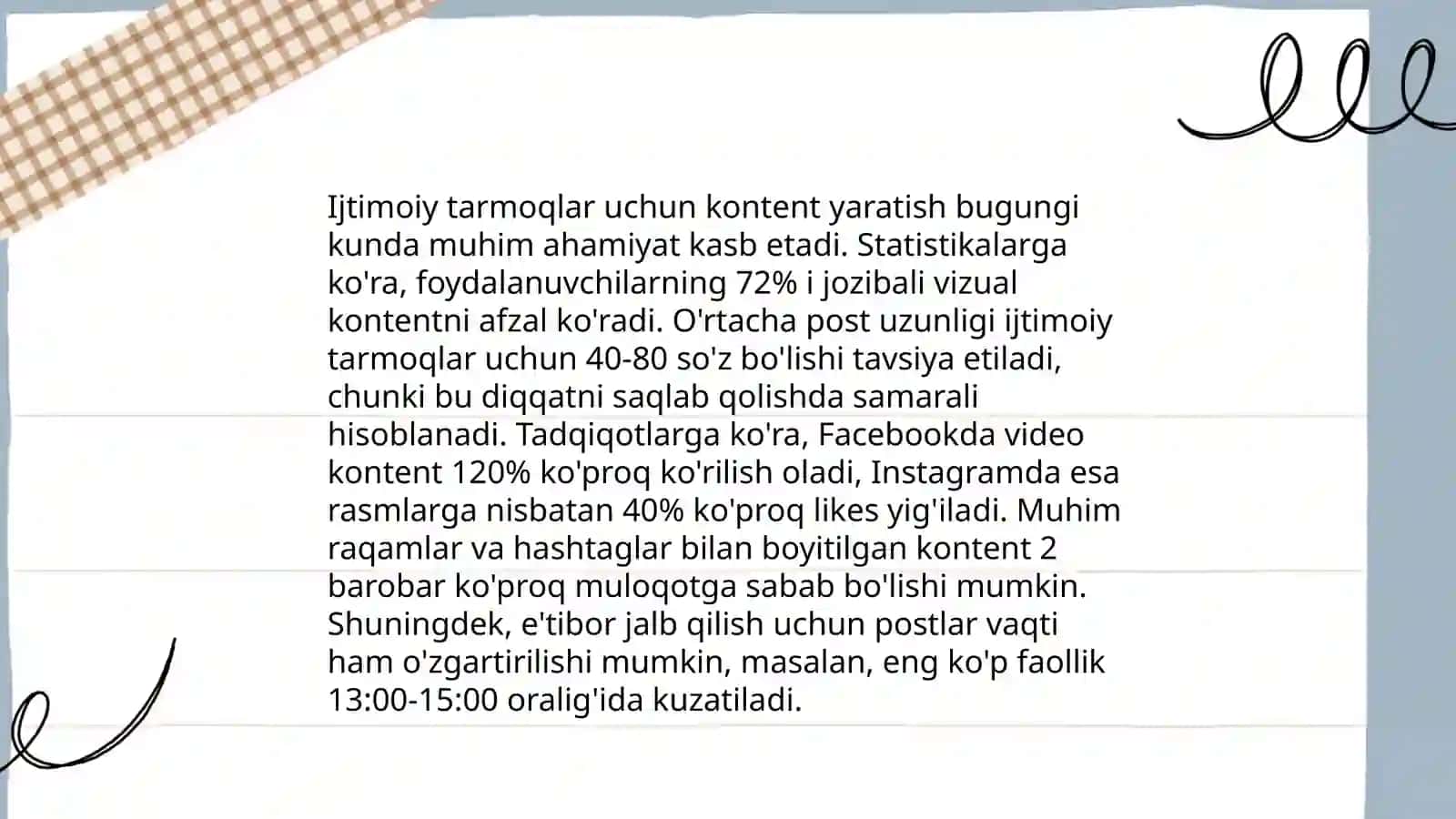 SMM yoʻnalishlari 3