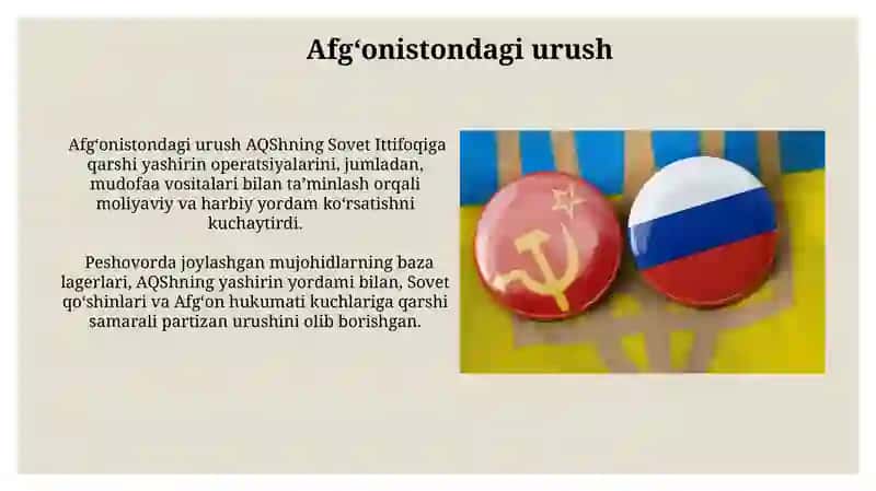 Sovuq Urush davrida AQSH va SSSR munosabatlari 3