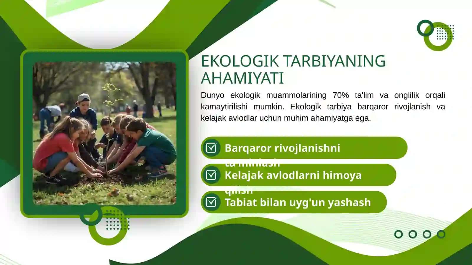 EKOLOGIYA VA EKOLOGIK TARBIYA NIMA? 3