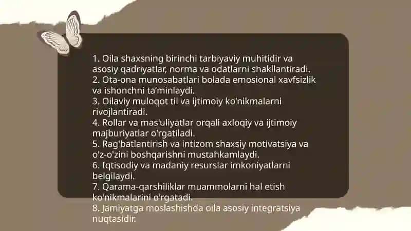 Shaxsning rivojlanishi tarbiyasi va ijtimoiylashuv 3