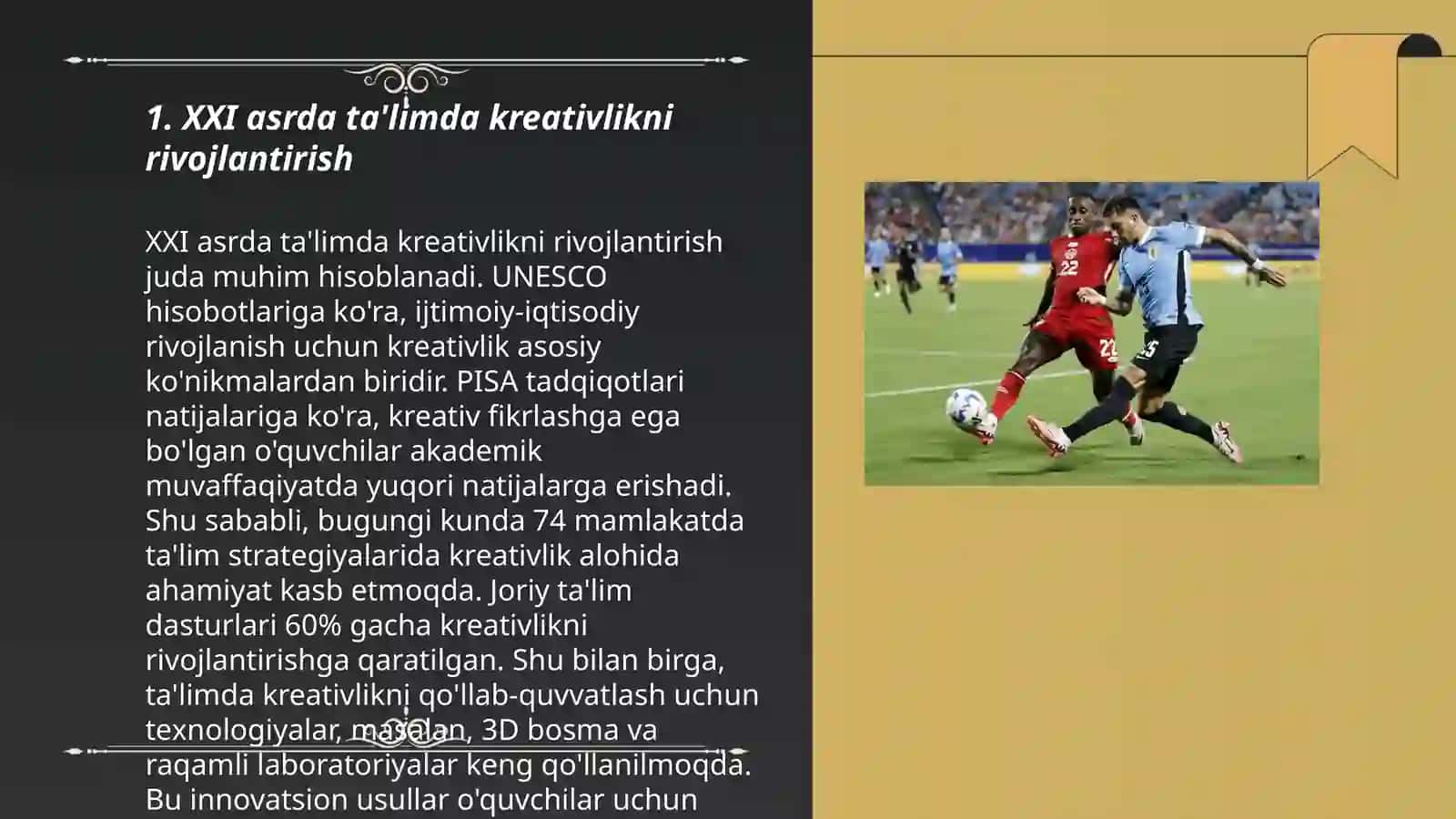 XXI asrda ta'limda kreativlikni rivojlantirish 3