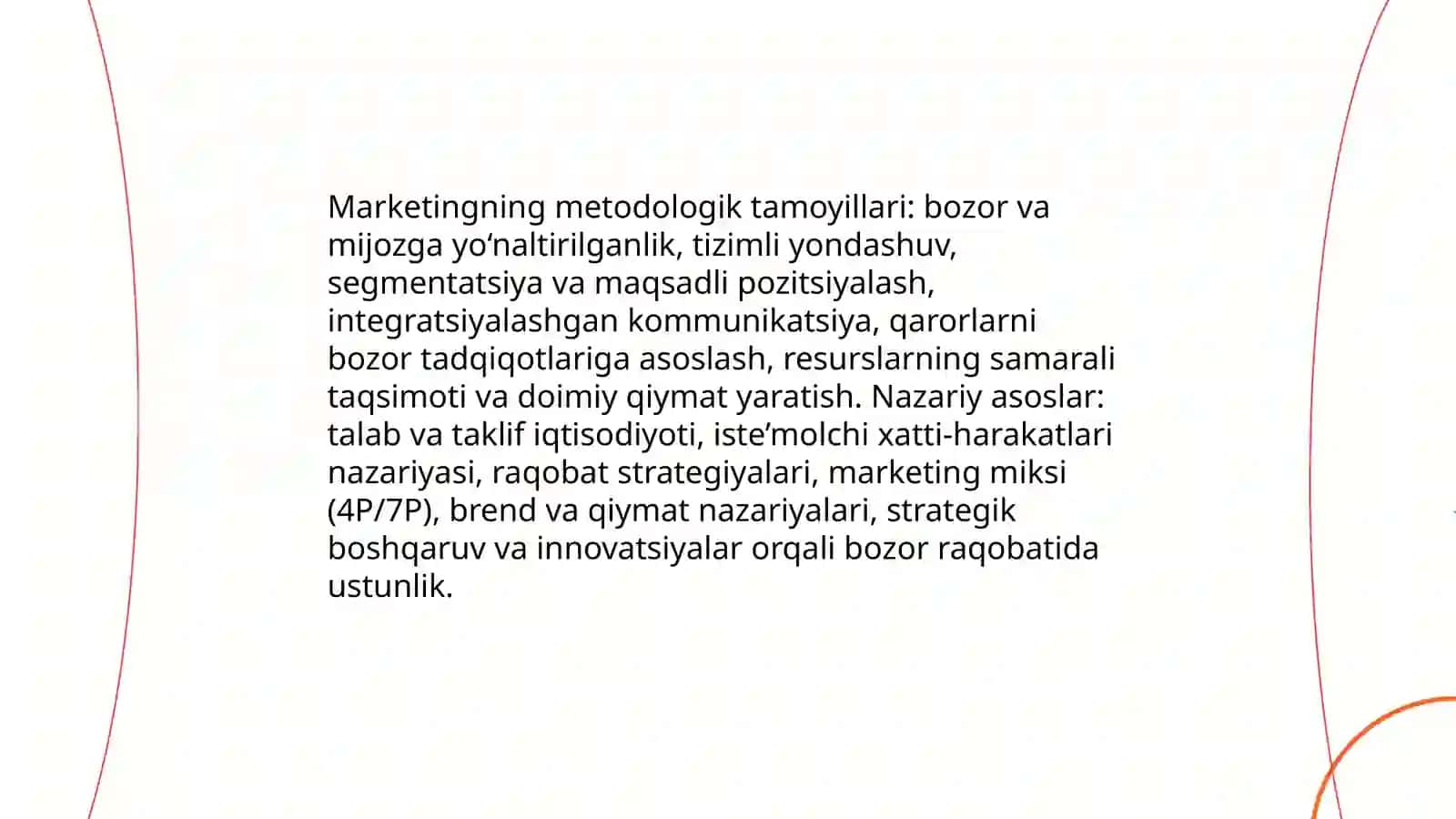 Marketingning metodologik va ijtimoiy-iqtisodiy asoslari 3