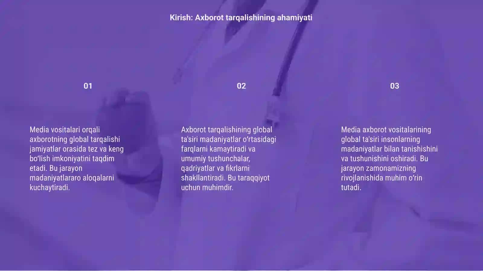 Media vositalarida axborotning global tarqalishi va madaniy ta'siri 3