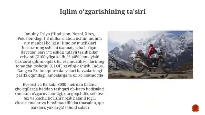Baland Osiyo togʻlaridagi balandlik mintaqalari 3