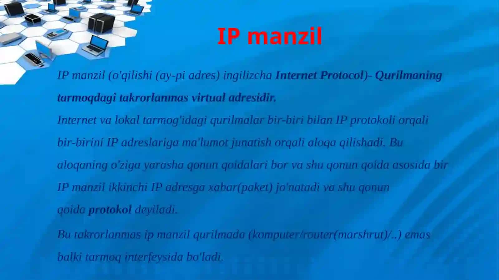 IP manzil 3