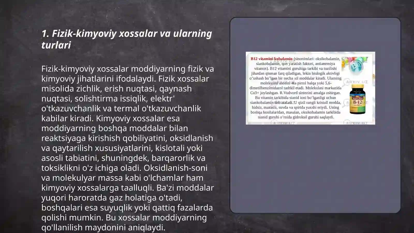 Farmatsevtik substansiyalarning fizik-kimyoviy va texnologik xossalari 3