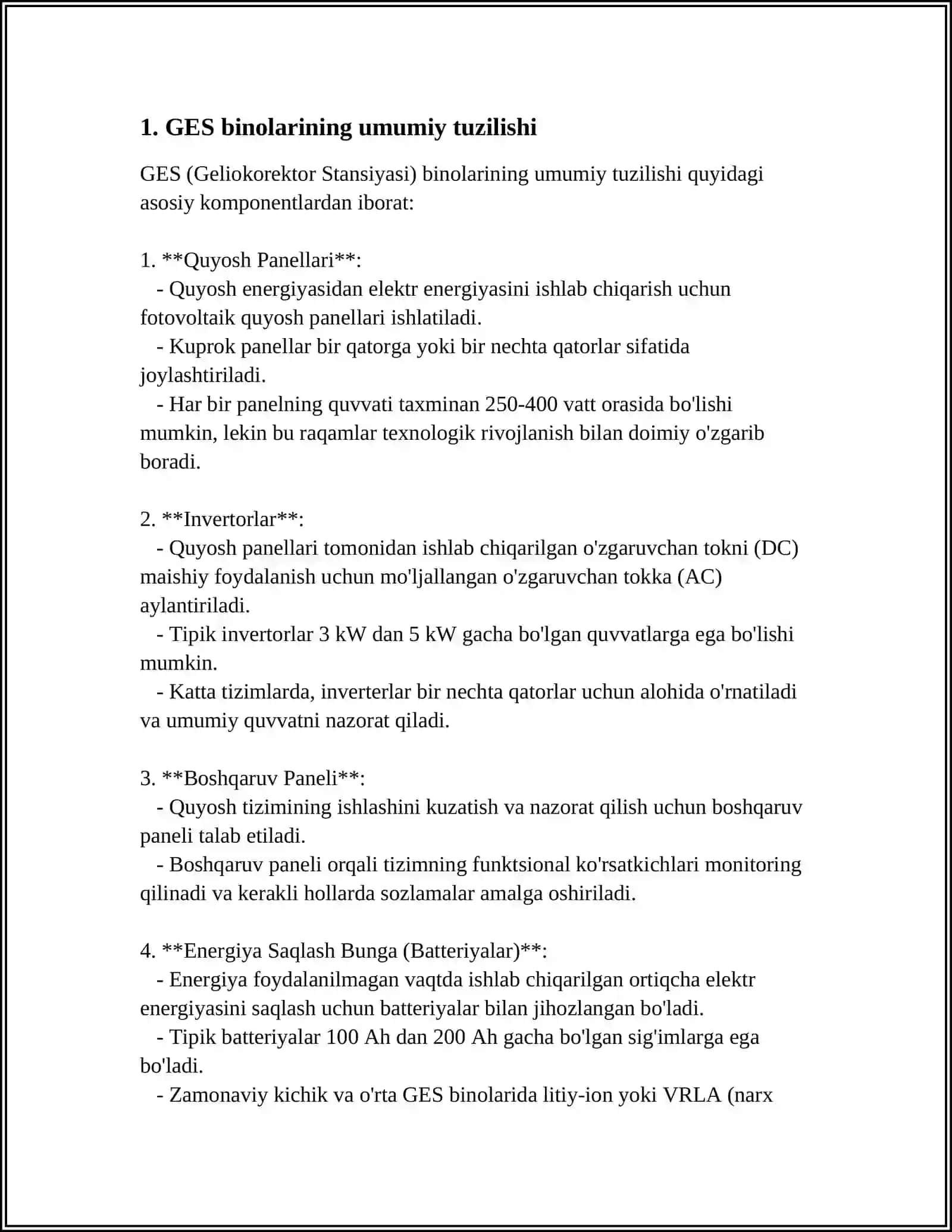 GES BINOLARINING KONSTRUKSIYALARI 3