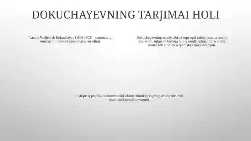 V.V.Dokuchayev-Tuproqshunoslik Va Tuproqlar Geografiyasi Asoschisi 3