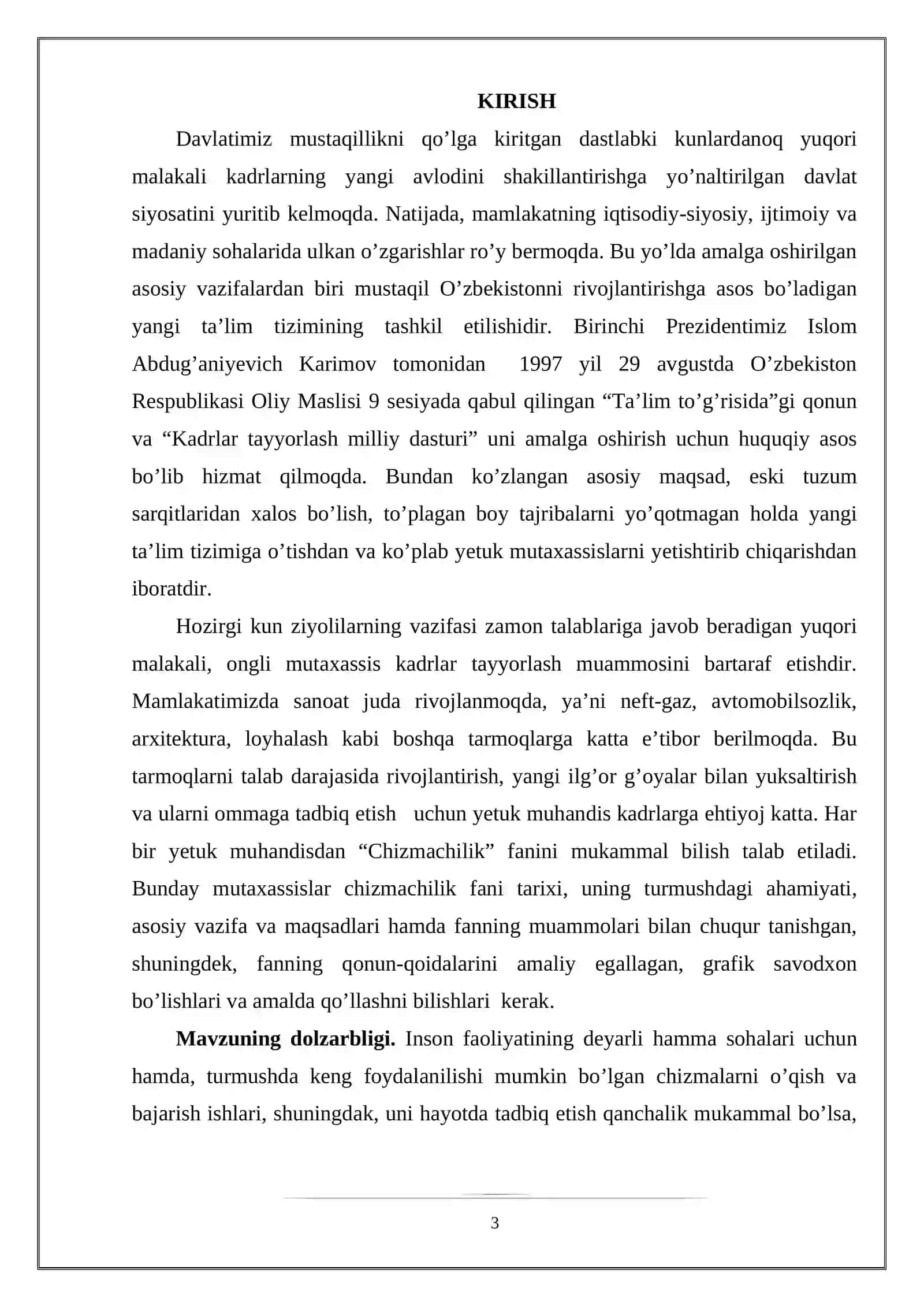 Ajraladigan birikmalar va ularning amaliy tadbig’i 3
