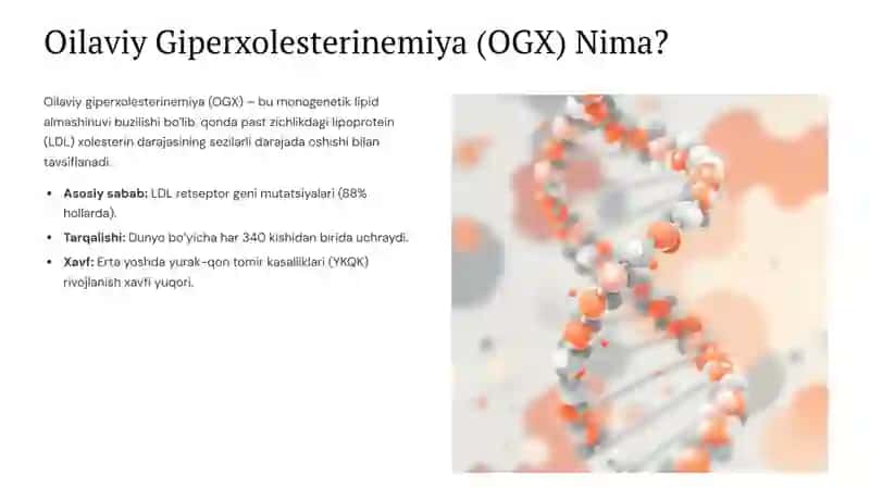 Oilaviy giperxolesterinemiya, Dismetobolik nefropatiyalar. Qonning nasliy (gemofiliya) kasalliklari, Multifaktorial 3