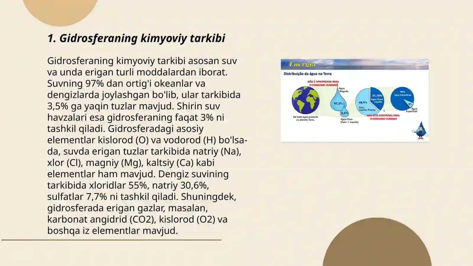 Gidrosfera geokimyosi 3