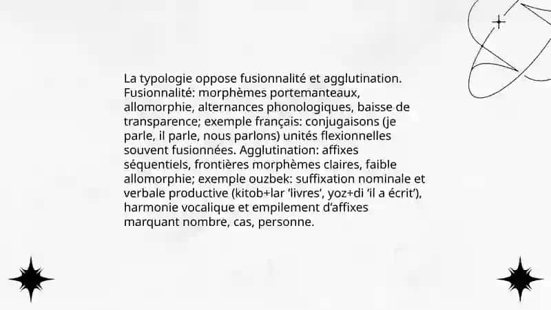 Typologie morphologique de la langue français et de la langue ouzbèke 3