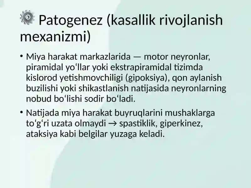 Bolalar serebral falaji 3