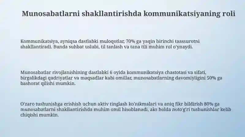 Muloqotning shaxslararo munosabatlardagi psixologik ahamiyati 3