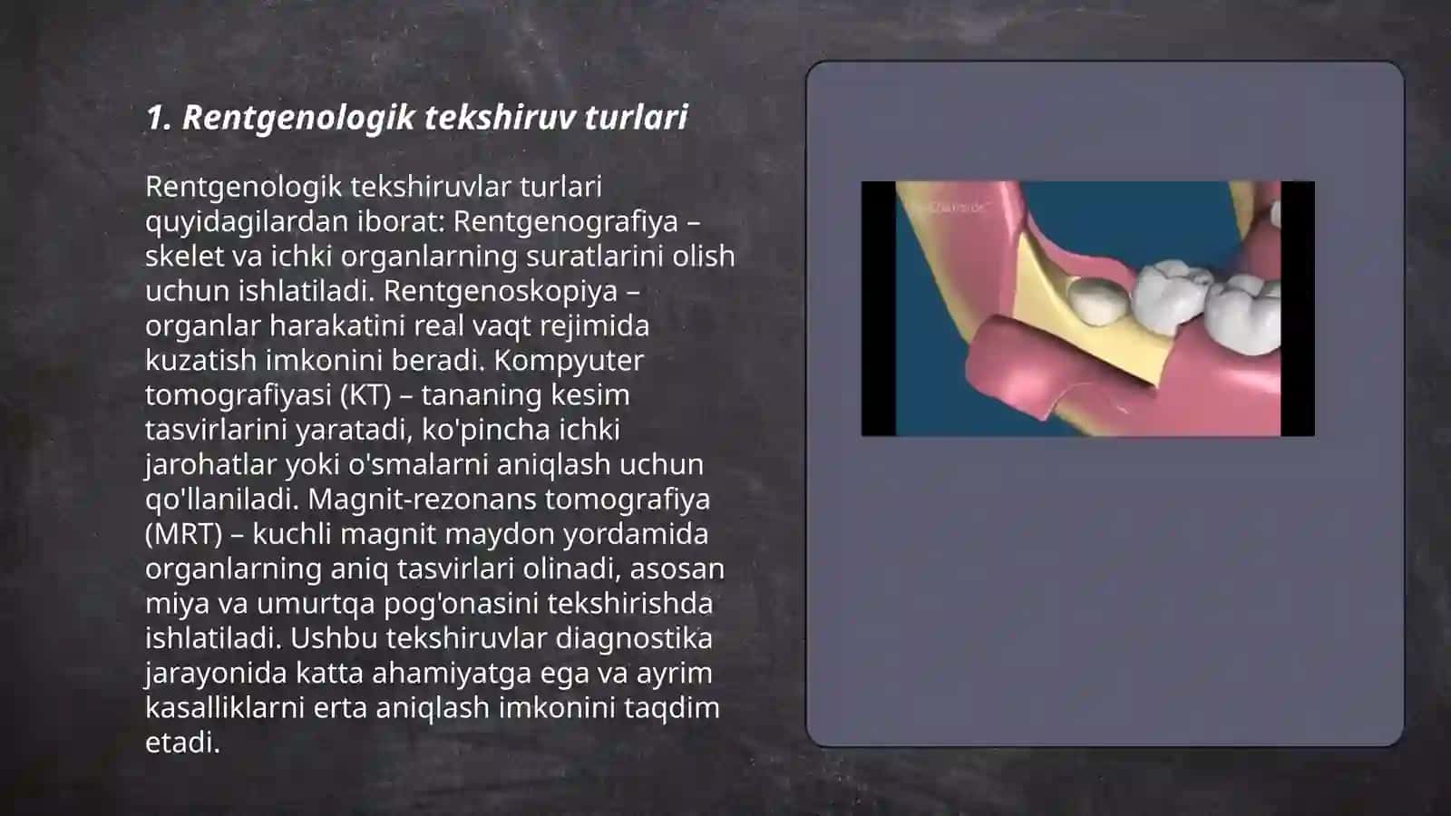 Rentenogen tekshiruvga tayyorlash 3