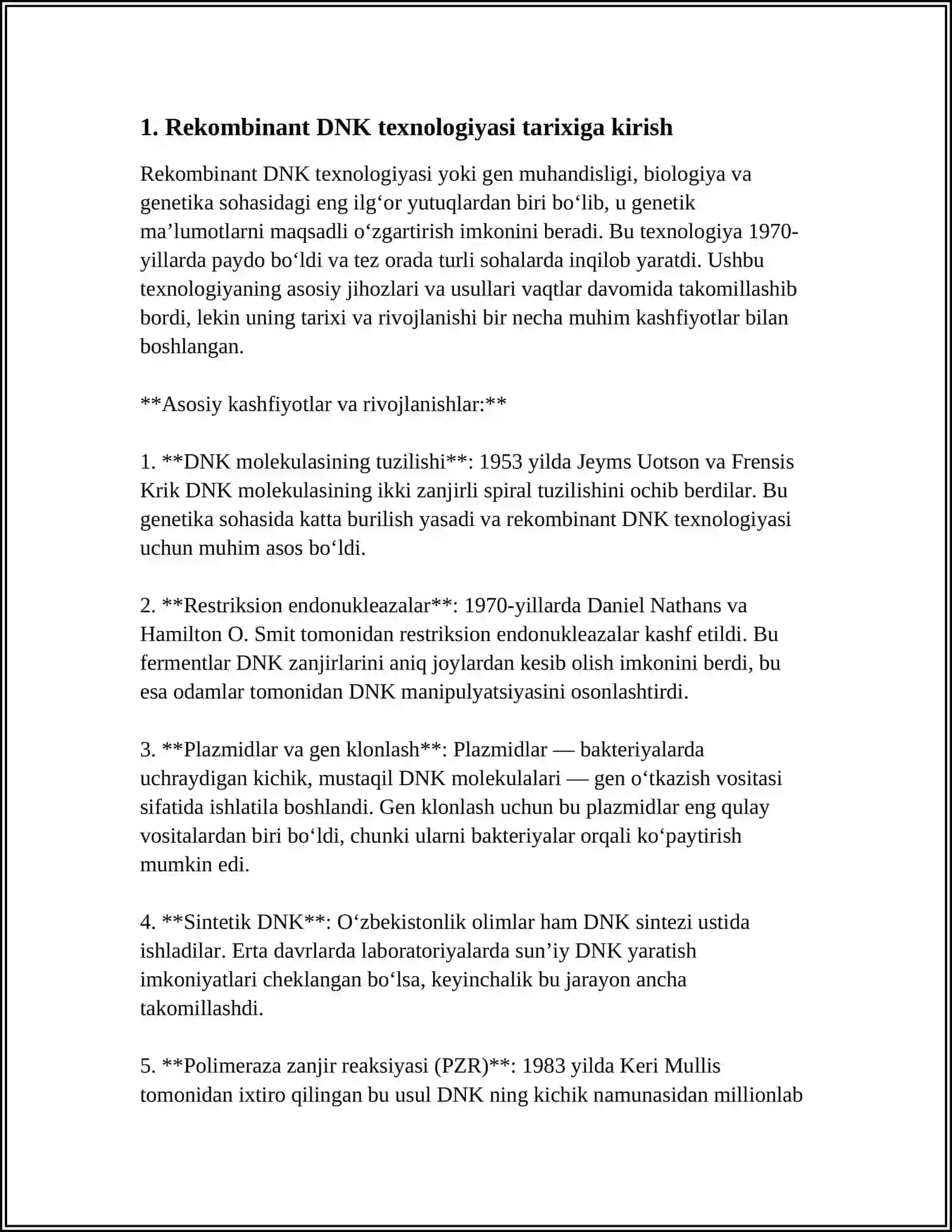 Rekombinant DNK Texnologiyasi 3