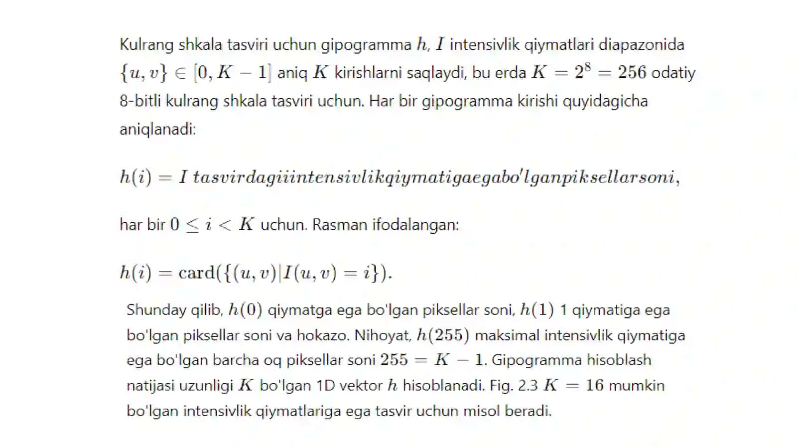 GISTOGRAMMALARning python kodlar bilan tasvirlanishi 3
