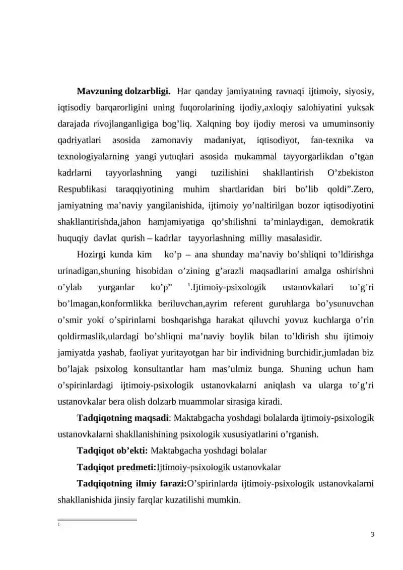 Tafakkurni tadqiq etish metodlar tasnifi. 3