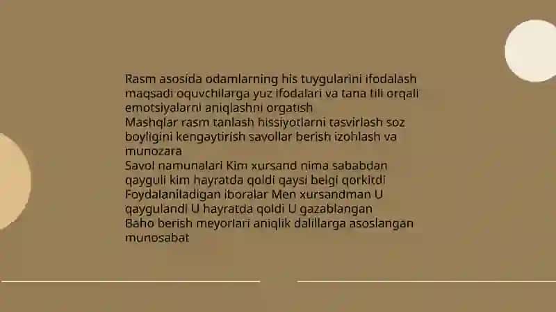 Suratlar asosida oʻtkaziladigan suhbatlar 3