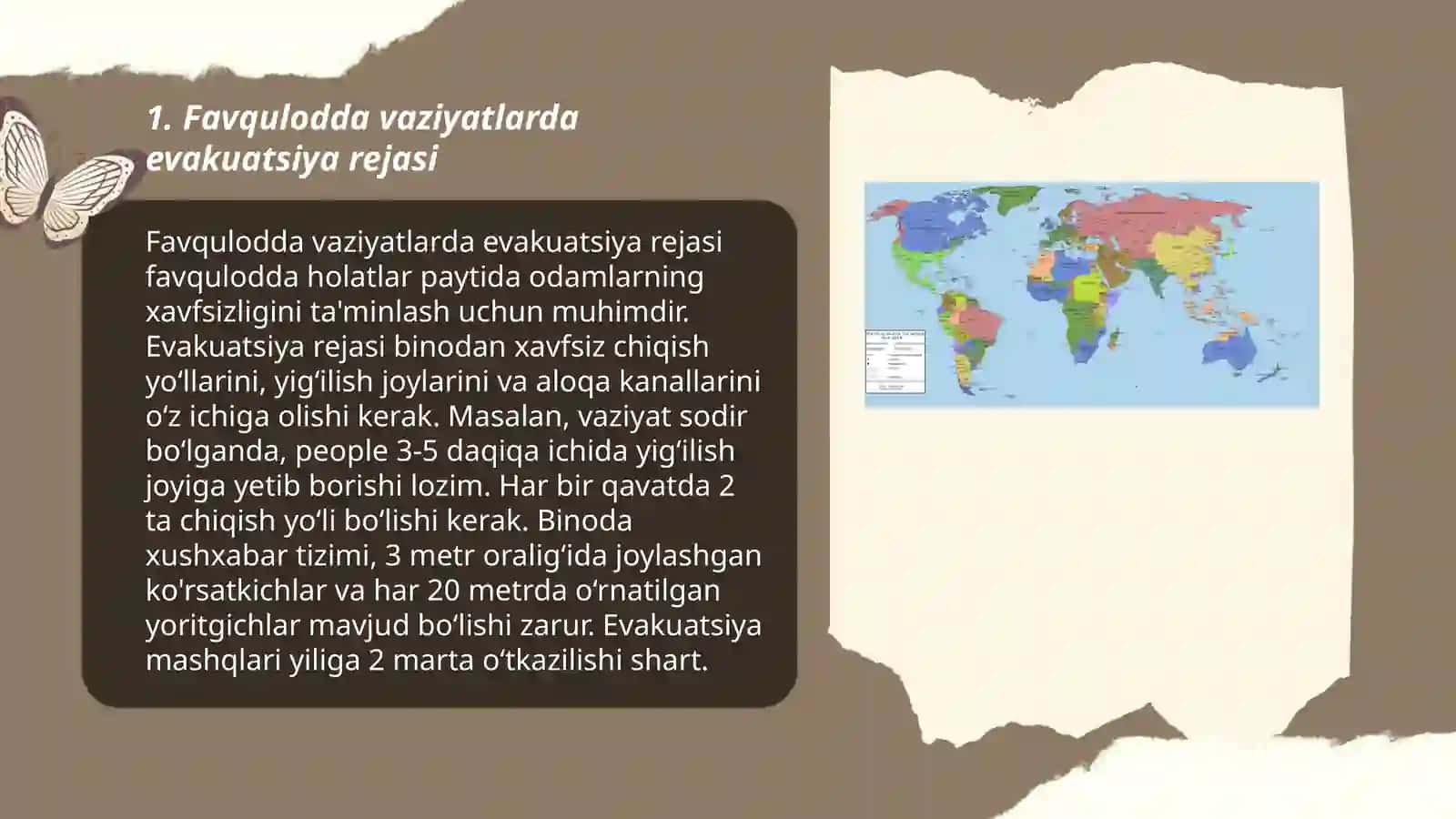 Favqulodda vaziyatlarda aholini va tibbiy muassasalarni koʻchirish 3