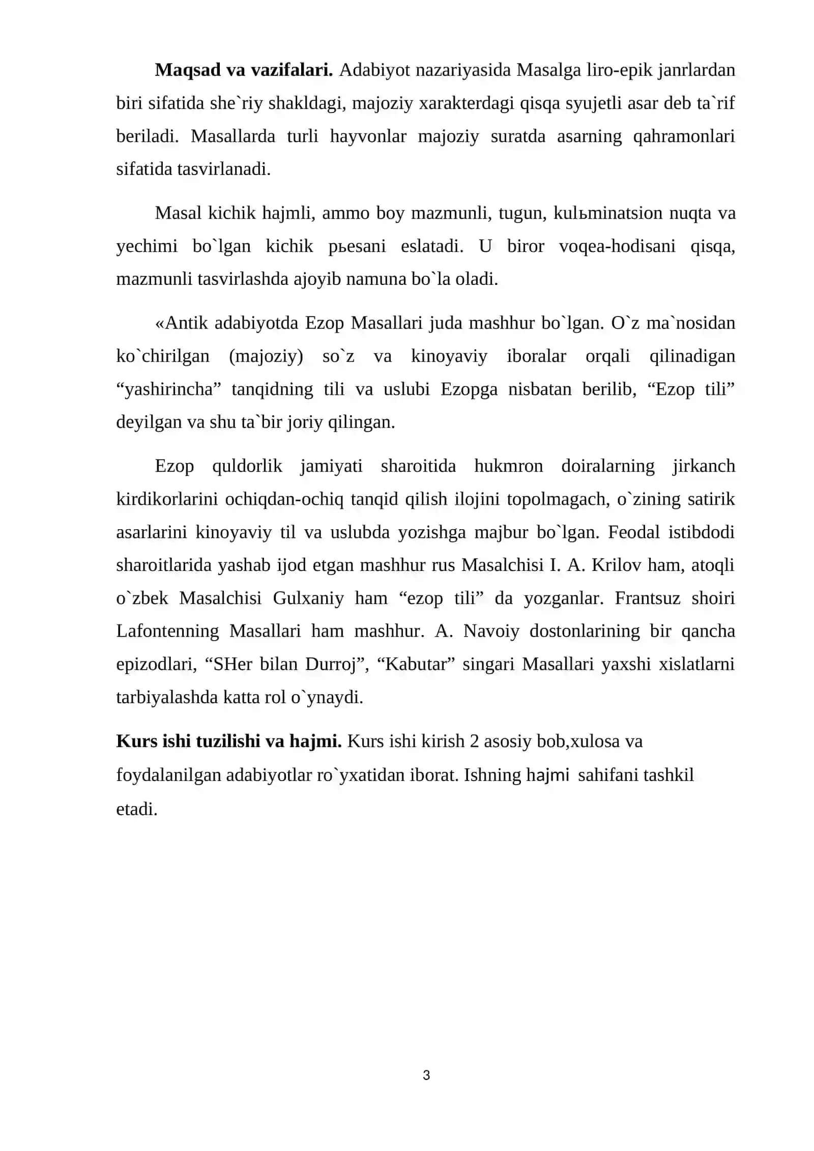 O`QISH DARSLARIDA MASAL O`TISH USLUBIYATI (4-SINIF) 3