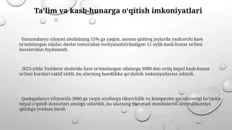 Kam Ta'minlangan Oilalarni Qo'llab-Quvvatlashning Ijtimoiy Shartnoma Asosida Ta'minlanishi 3