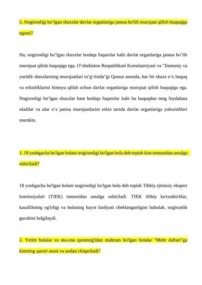 ARGOSdan ijtimoiy xizmat ko'rsatish suhbat savollari yangilangan 3