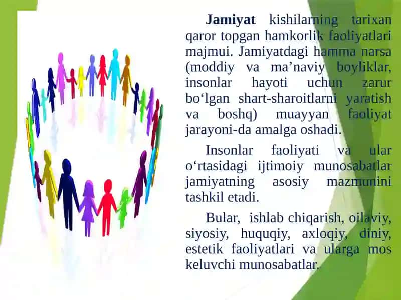 Jamiyat falsafasi 3