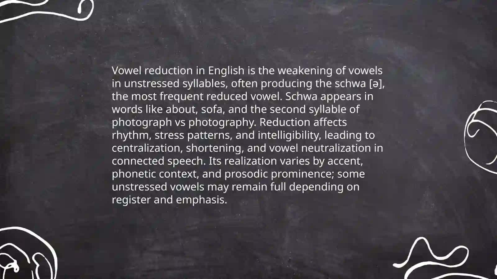 Reduction in English Phonetics 3