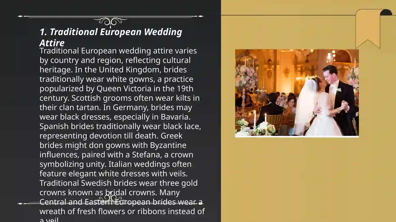 Yevropean weddings 3