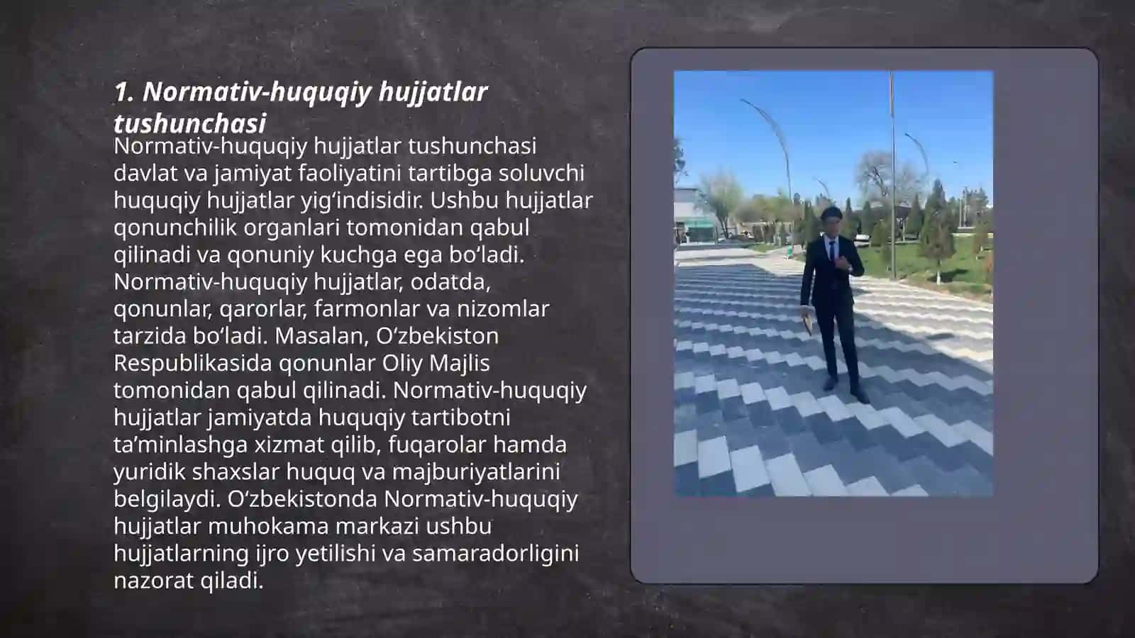 Normativ Huquqiy hujatlar haqida taqdimot 3
